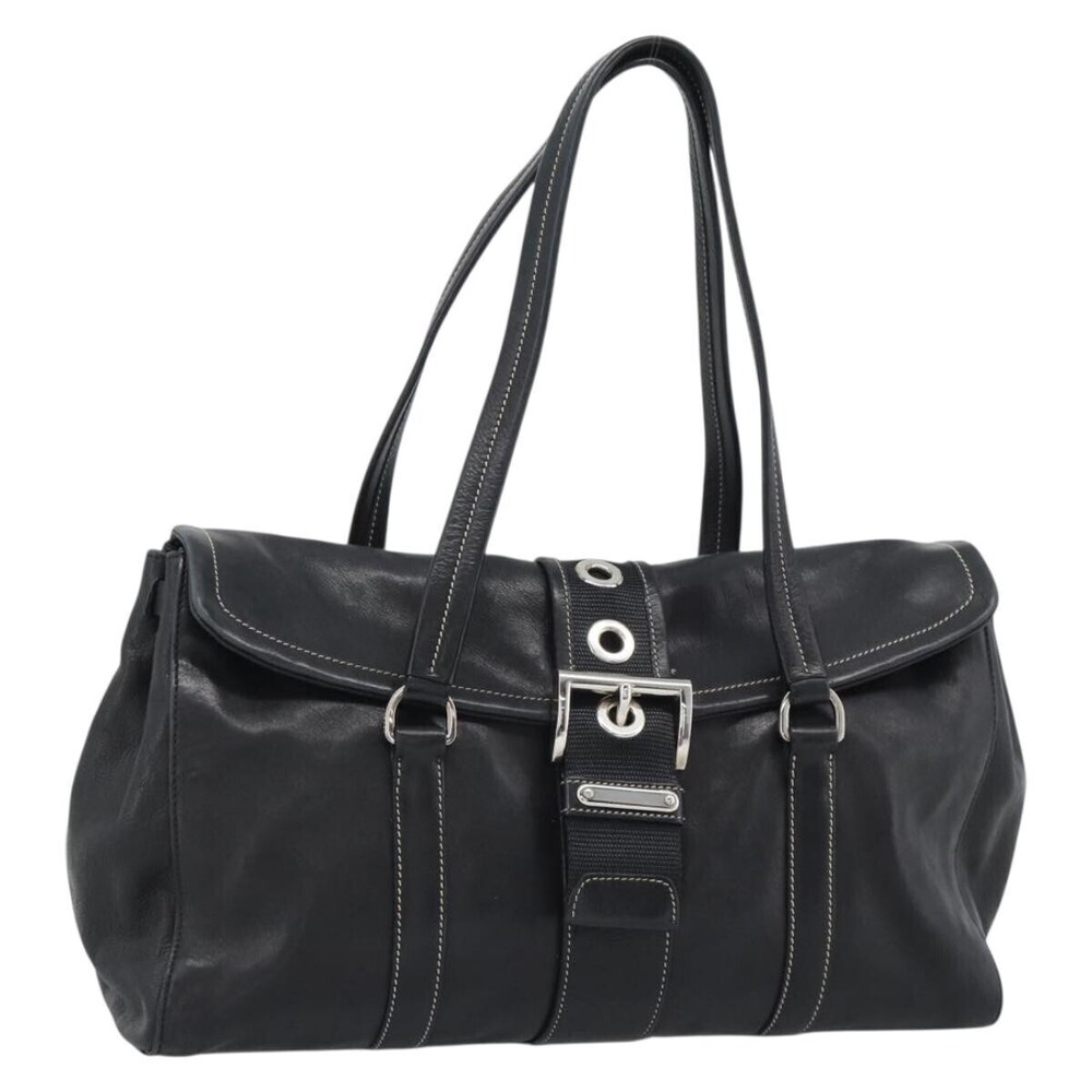 Prada Convertible Shopping Tote Saffiano Leather Saffiano Leather Tall